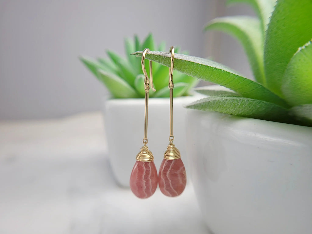 Handmade Rhodochrosite Jewelry: Artisanal Craftsmanship at Its Finest