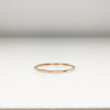 Thin Gold Stacking Ring, Gold Midi Ring