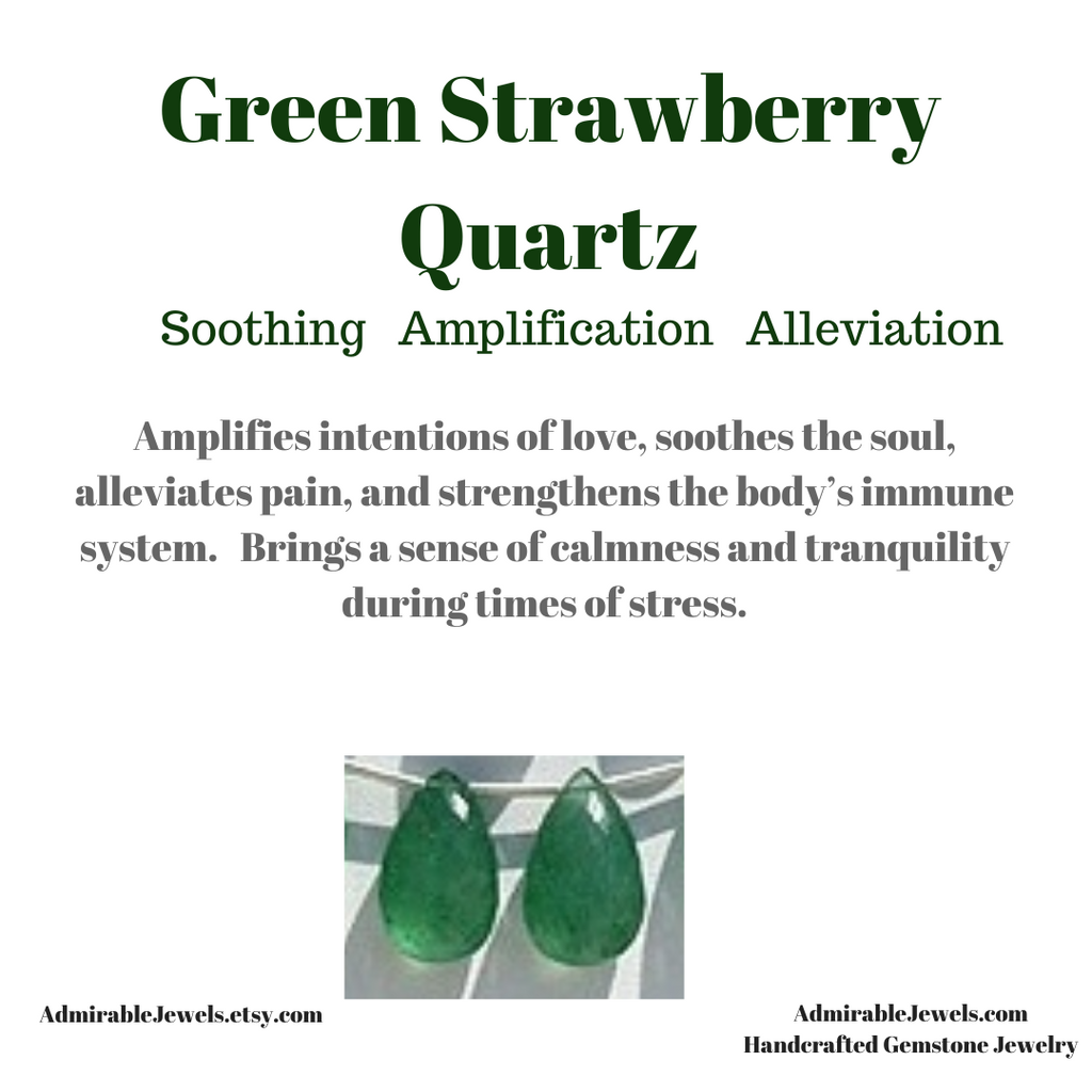 Green Strawberry Quartz Healing Properties