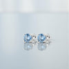 Aquamarine Stud Earrings