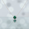 Emerald Birthstone Necklace for Women - May's Stone of Renewal - Minimalist Everyday Jewelry