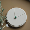 Emerald Birthstone Necklace for Women - May's Stone of Renewal - Minimalist Everyday Jewelry