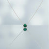 Emerald Birthstone Necklace for Women - May's Stone of Renewal - Minimalist Everyday Jewelry