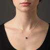 Emerald Birthstone Necklace for Women - May's Stone of Renewal - Minimalist Everyday Jewelry