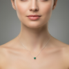 Emerald Birthstone Necklace for Women - May's Stone of Renewal - Minimalist Everyday Jewelry