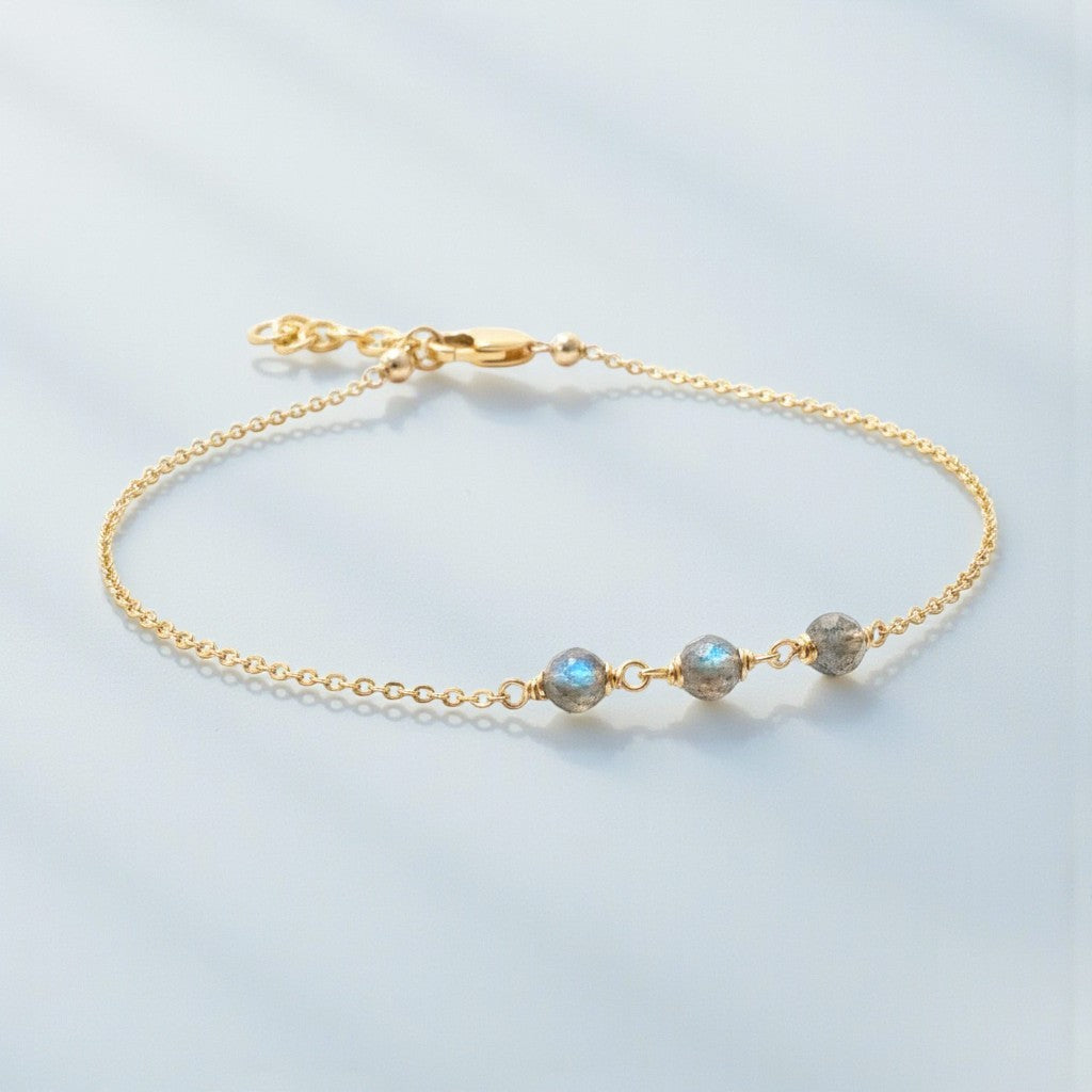 Dainty Labradorite Bracelet