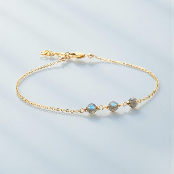 Dainty Labradorite Bracelet