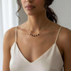 Beaded Black Spinel Necklace
