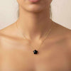 Onyx Star Necklace