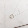 Layered boho jewelry with birthstone necklace