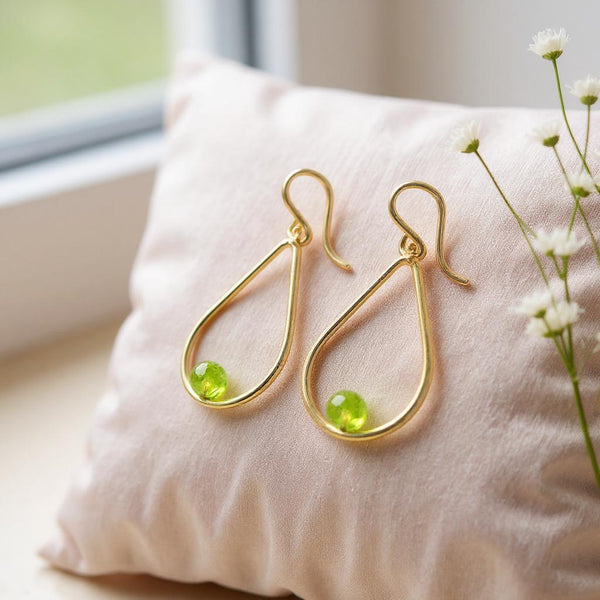 Peridot Dangle Earrings