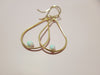 White Opal Dangle Earrings