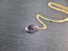 Pink Amethyst Pendant Necklace