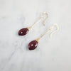 Garnet Dangle Earrings