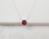 Ruby Floating Necklace - Fidget Necklace