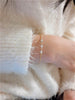 Dainty Aquamarine Bracelet - March Aquamarine - Handmade Jewelry - 14k Gold Filled