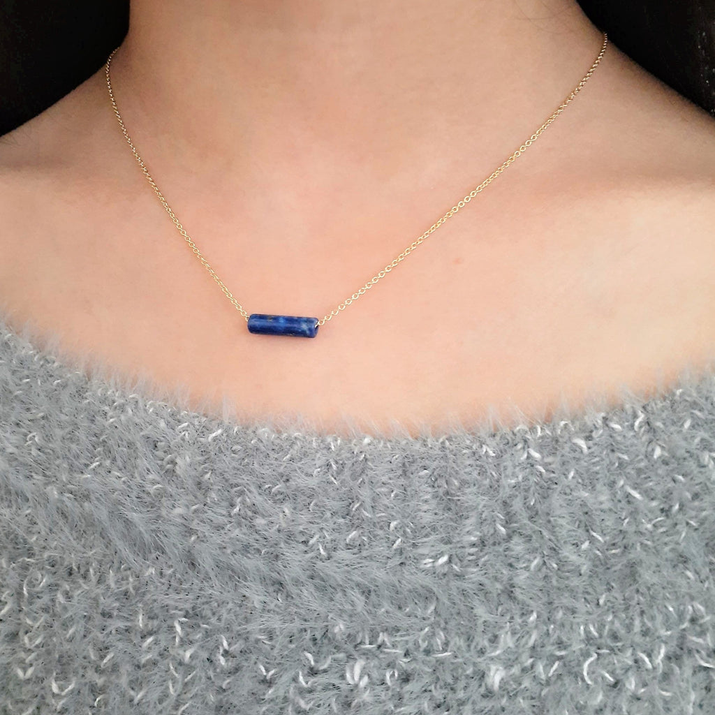 Lapis Lazuli Fidget Necklace