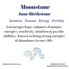 Moonstone Healing Properties