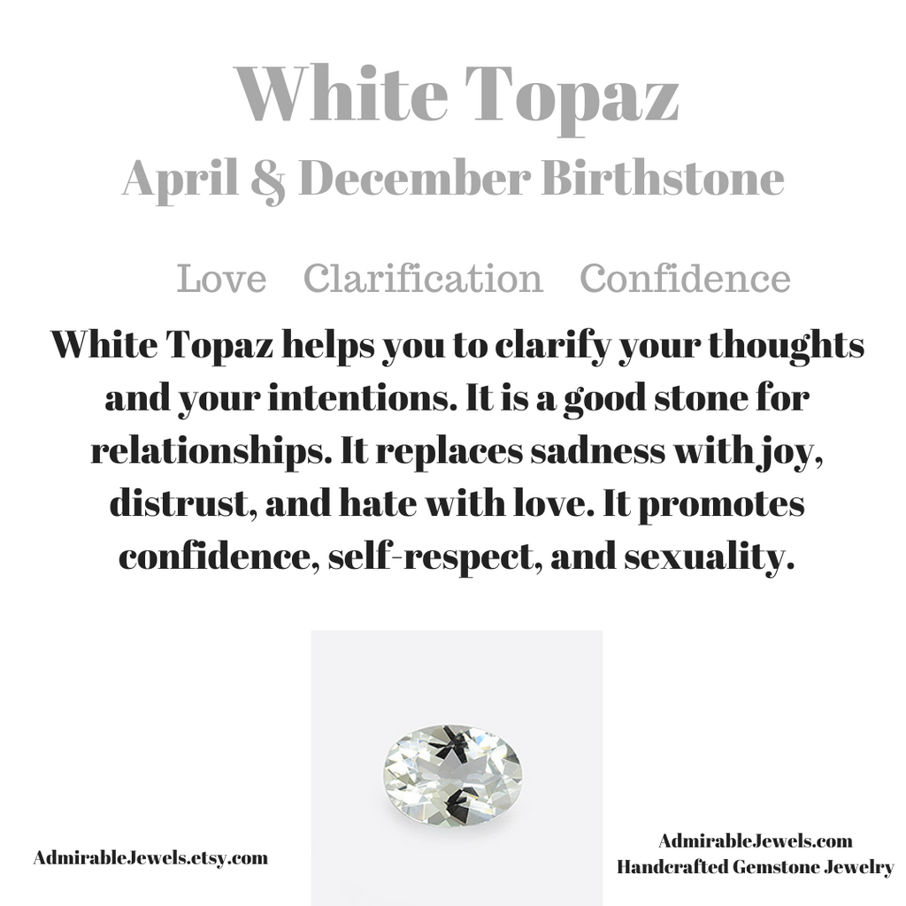 White Topaz Healing Properties