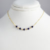 Beaded Lapis Lazuli Necklace
