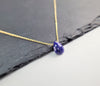 Lapis Lazuli Pear Briolette Necklace