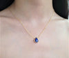 Lapis Lazuli Pear Necklace