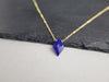 Lapis Lazuli Diamond Pendant Necklace